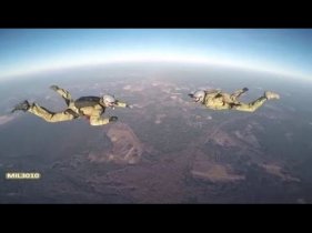 Высотный затяжной прыжок с парашютом / Спасатели ВВС США / HALO