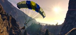 Прыжки с парашютом в Grand Theft Auto V